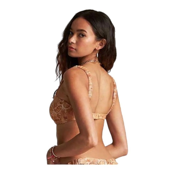 Billabong x Sincerely Jules Over the Sun Bandeau Bikini Top and Maui Bottom NWOT - Picture 10 of 13